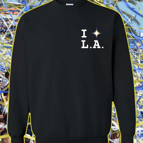 I ✦ LA Crewneck
